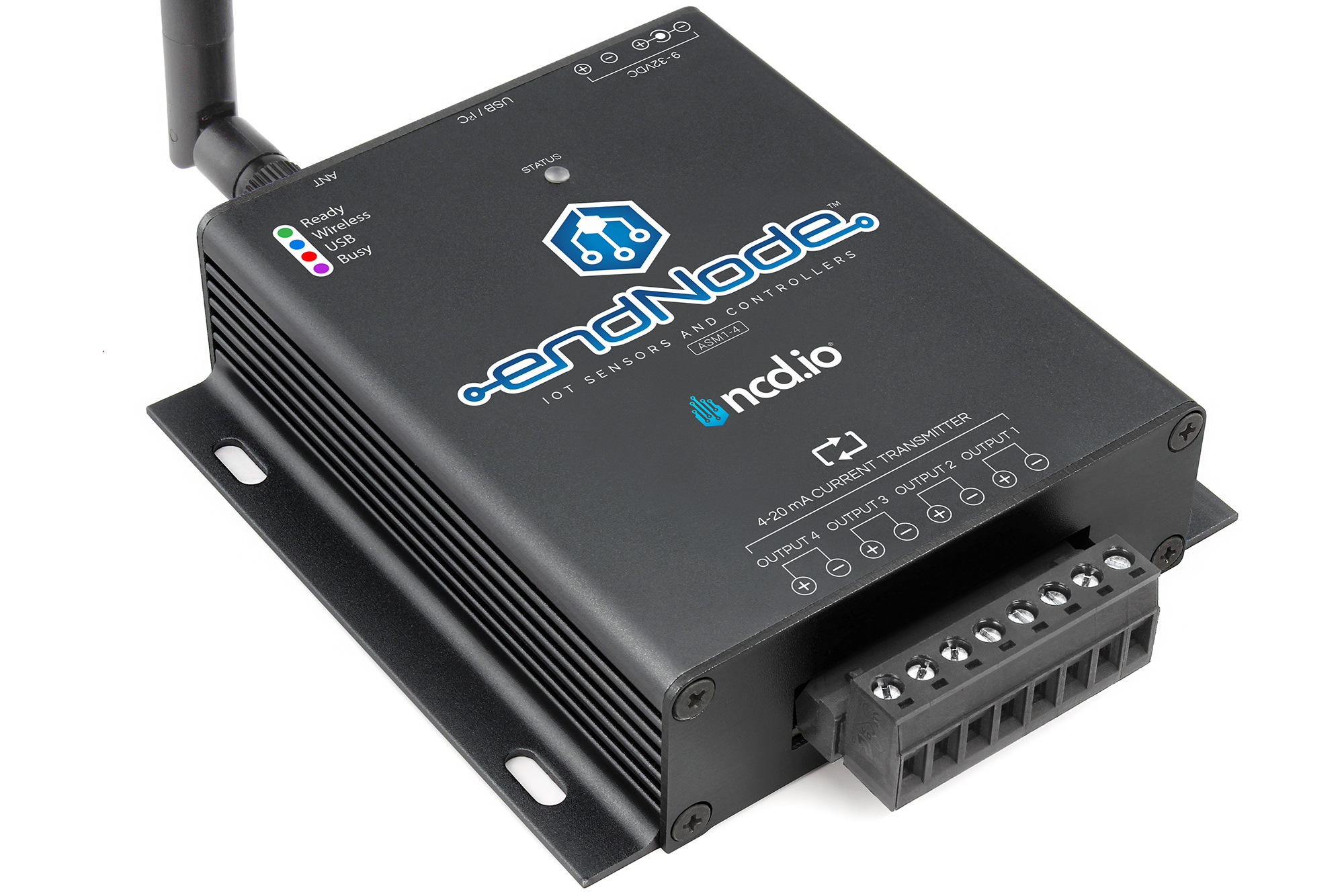 Wireless 4-20mA Output Current Transmitter 4-Channel USB endNode