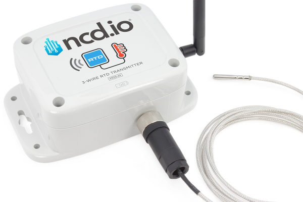 Industrial IoT Wireless RTD Temperature Sensor