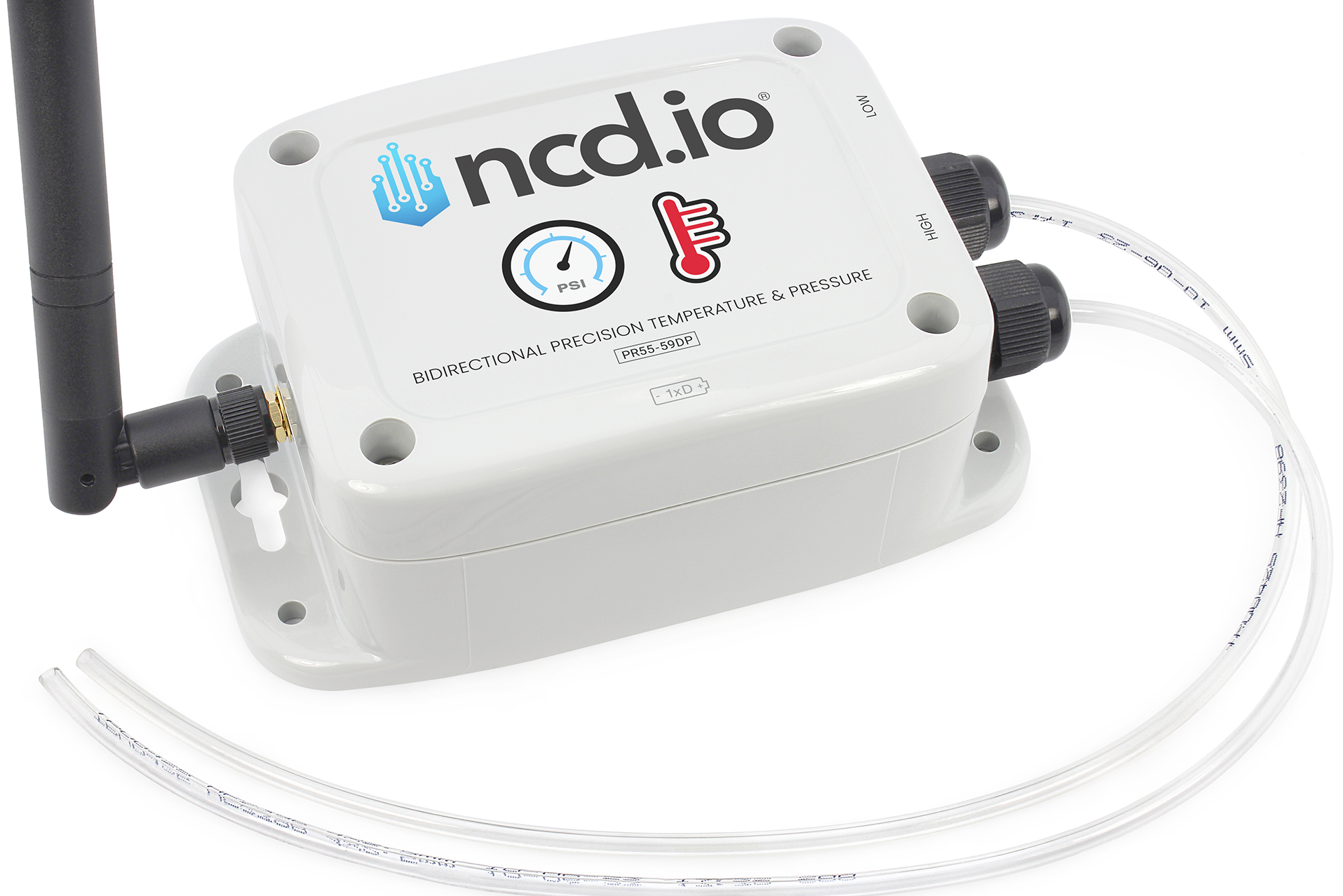 Industrial Long Range Wireless Pressure Sensor Bidirectional Differential