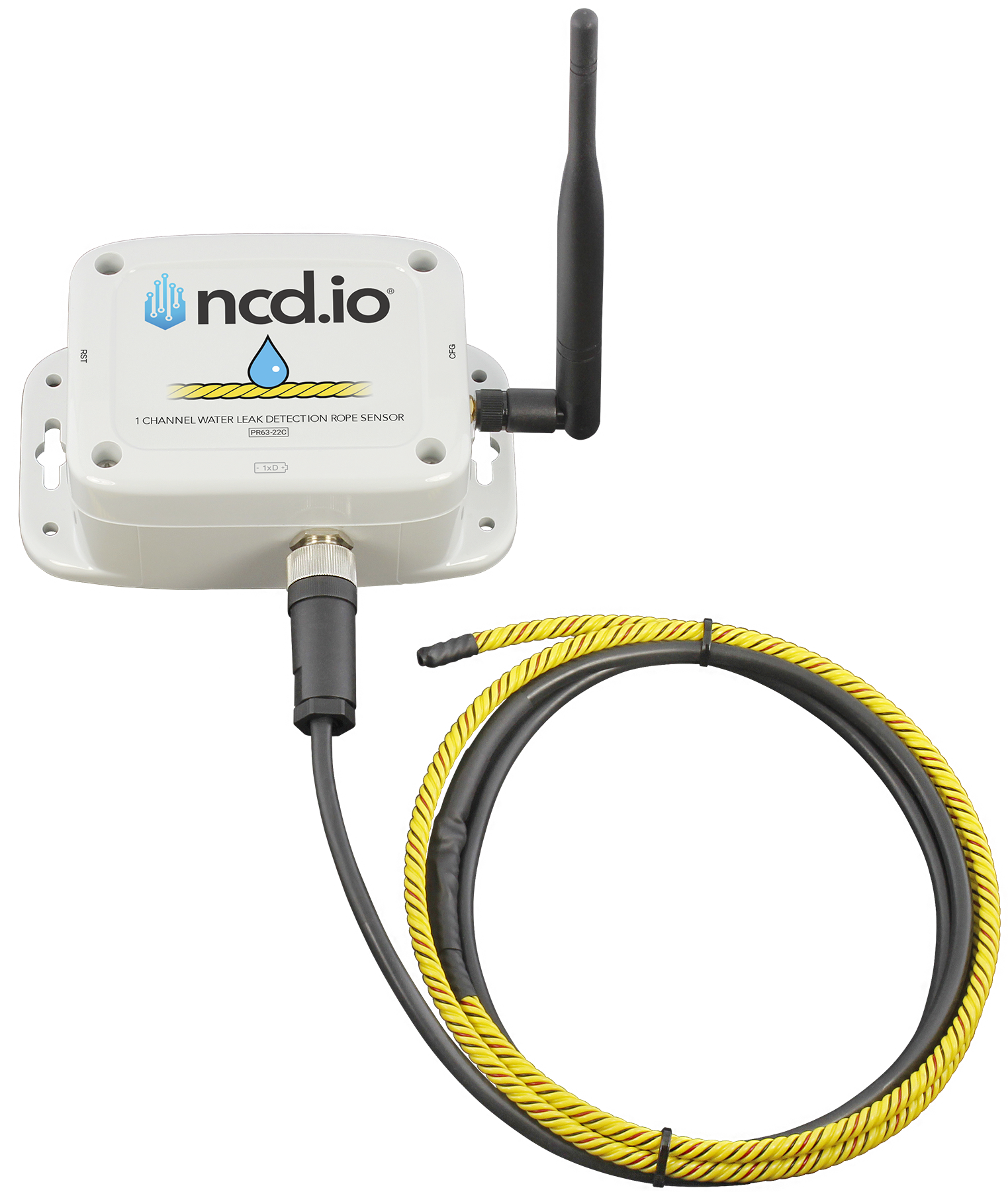 1-Channel Wireless Water Detect Rope Sensor