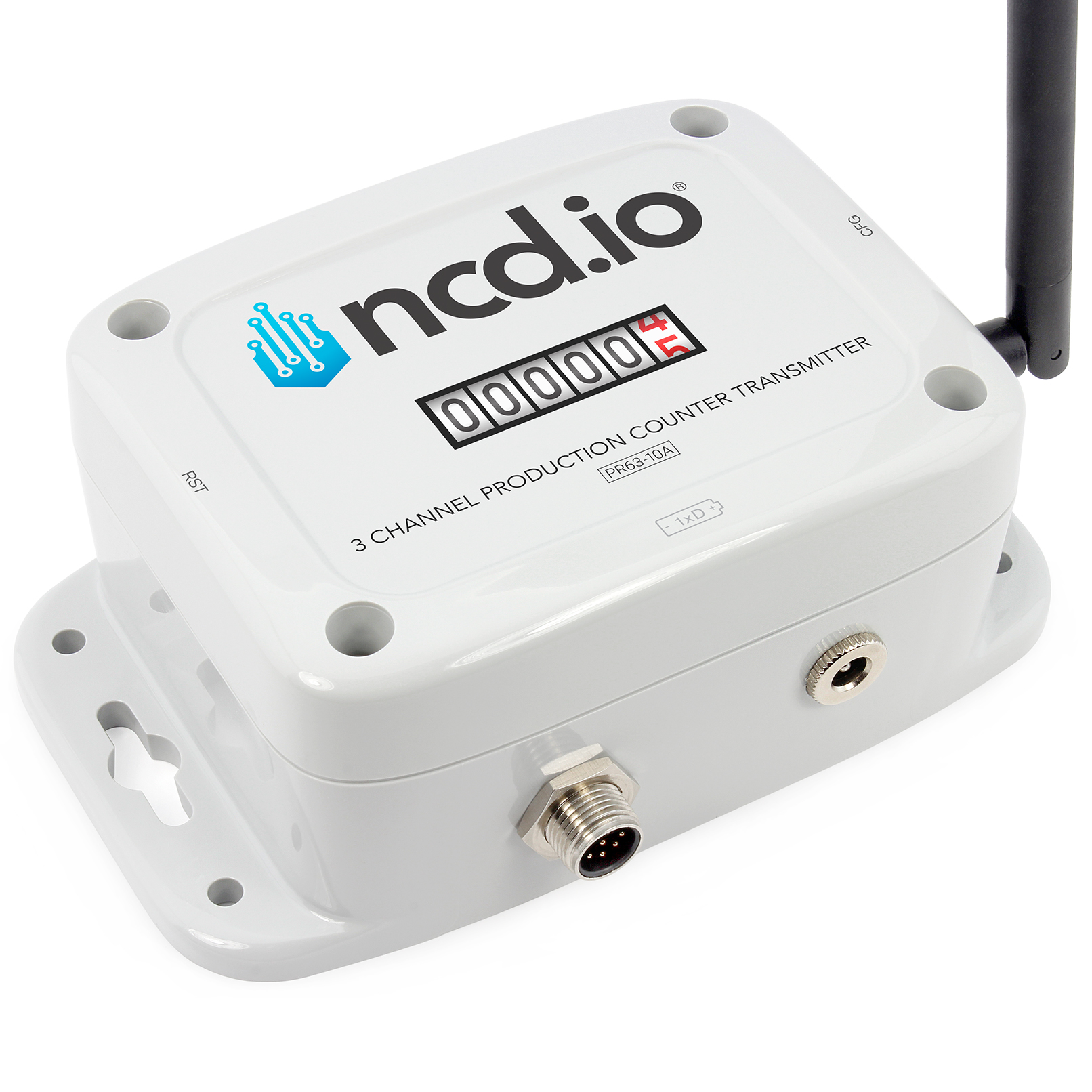 IoT Wireless 3 Channel Production Counter — detail view