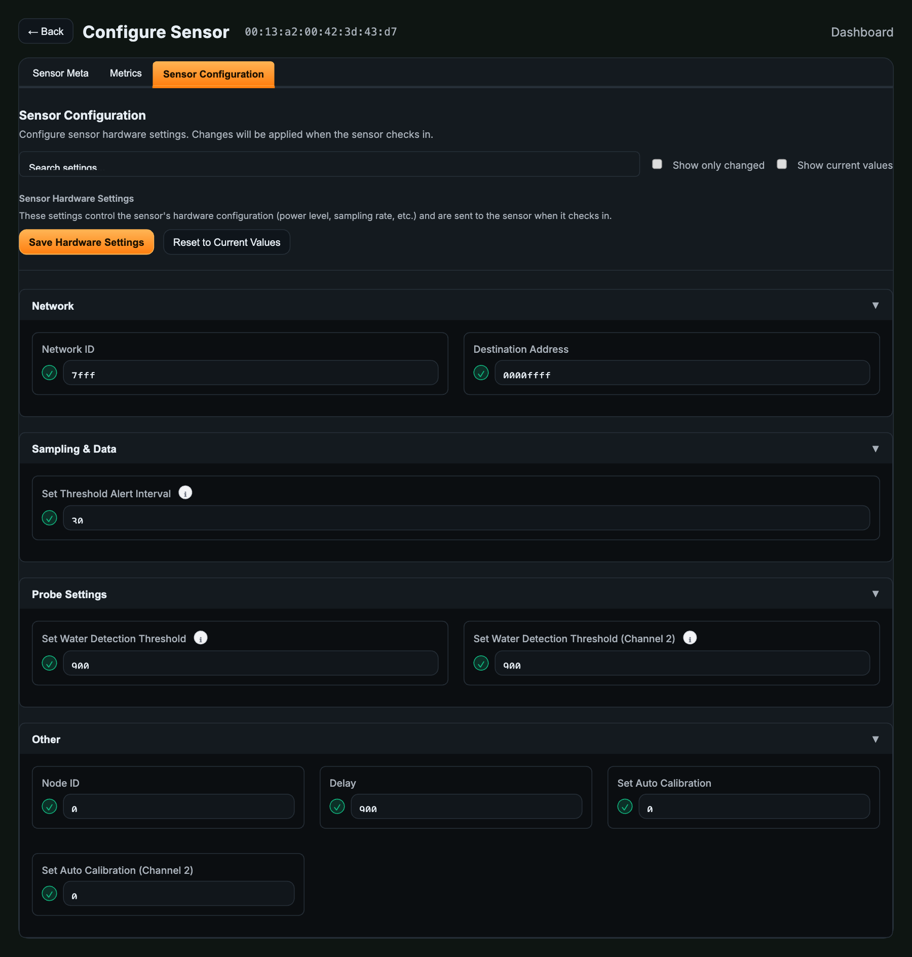 05 hardware settings