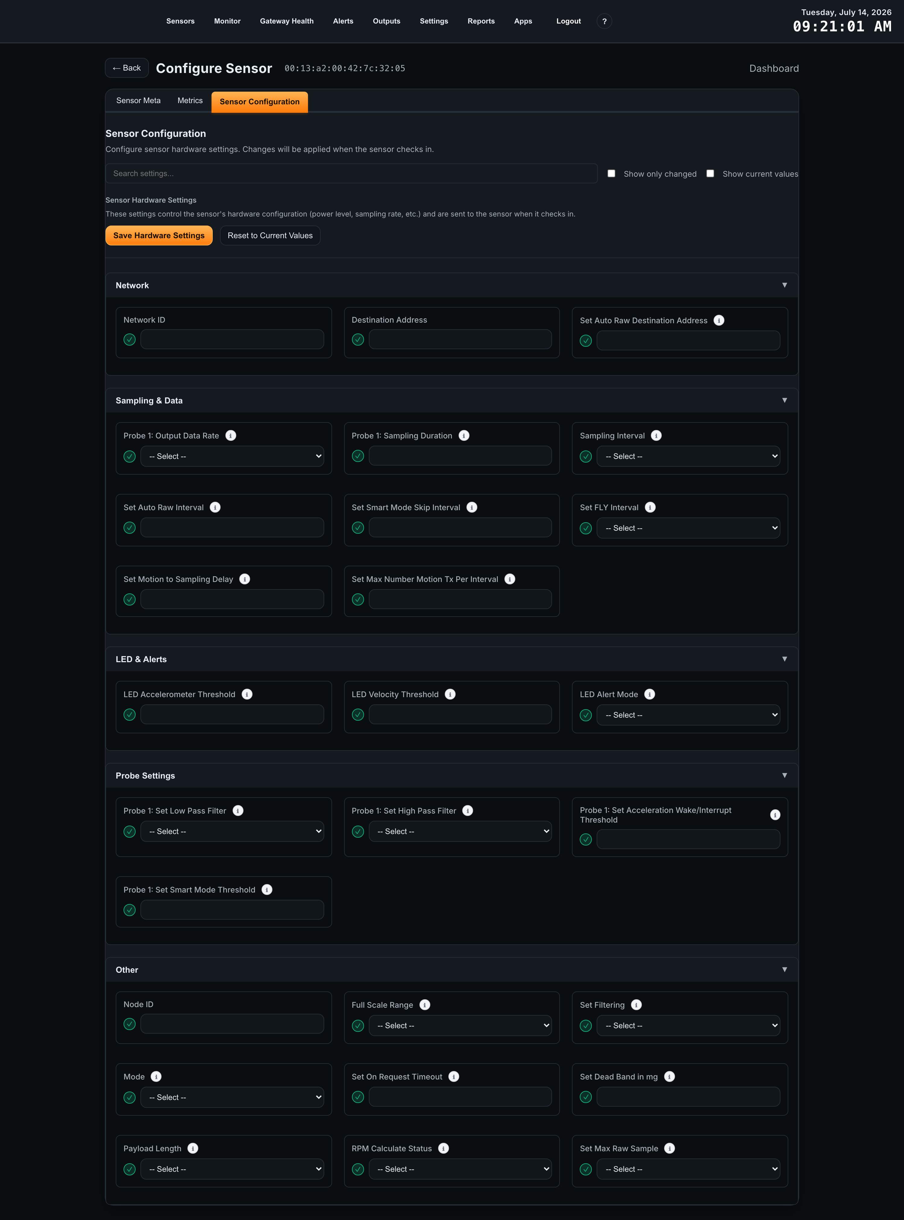 05 hardware settings